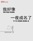 我好像一夜成名了